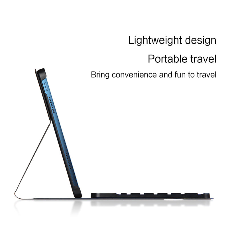 For Honor Pad V8 Tablet Case with Removable Wireless Bluetooth Keyboard PU Leather Stand Cover