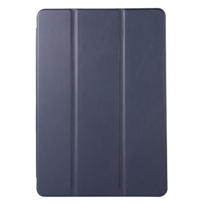 For Huawei MatePad 11 (2023) Solid Color PU Leather Cover Tri-Fold Stand Tablet Case with Pencil Slot