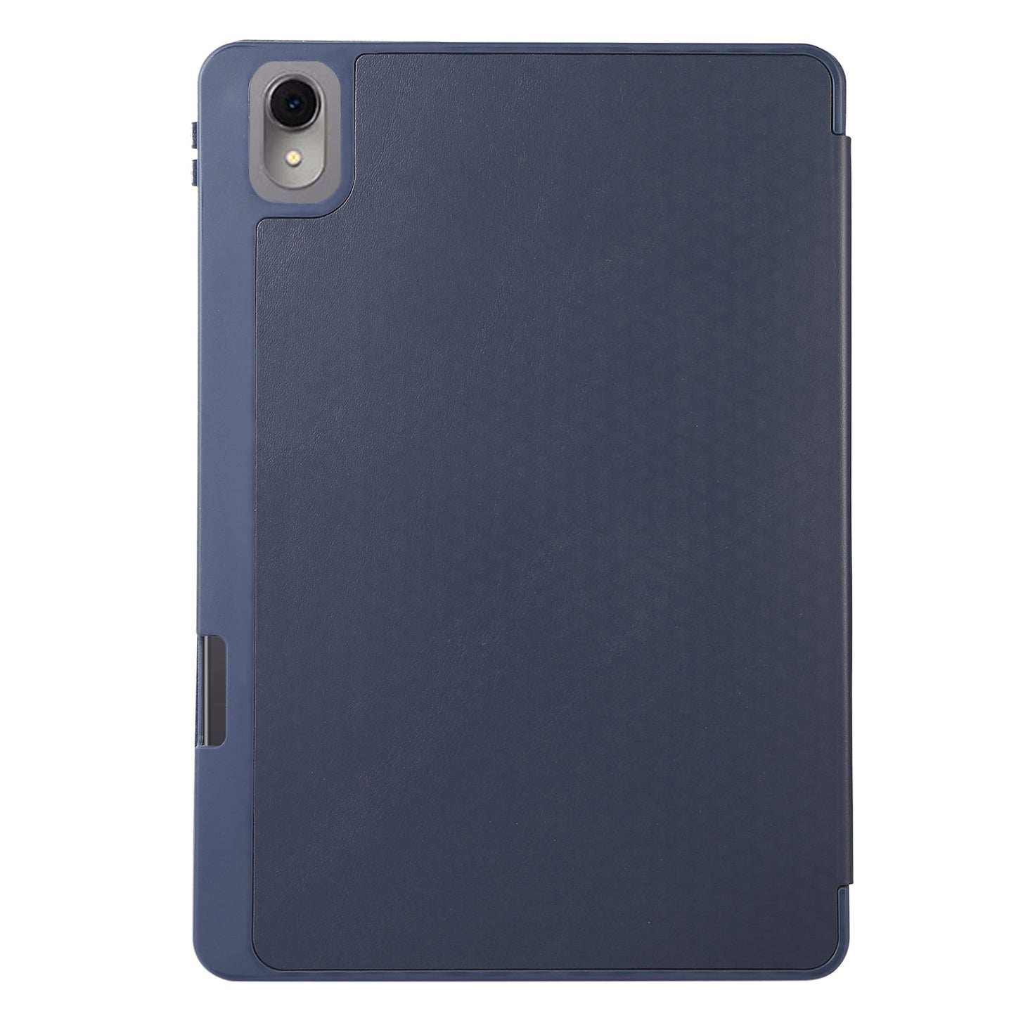 For Huawei MatePad 11 (2023) Solid Color PU Leather Cover Tri-Fold Stand Tablet Case with Pencil Slot
