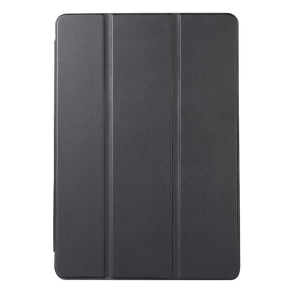 For Huawei MatePad 11 (2023) Solid Color PU Leather Cover Tri-Fold Stand Tablet Case with Pencil Slot