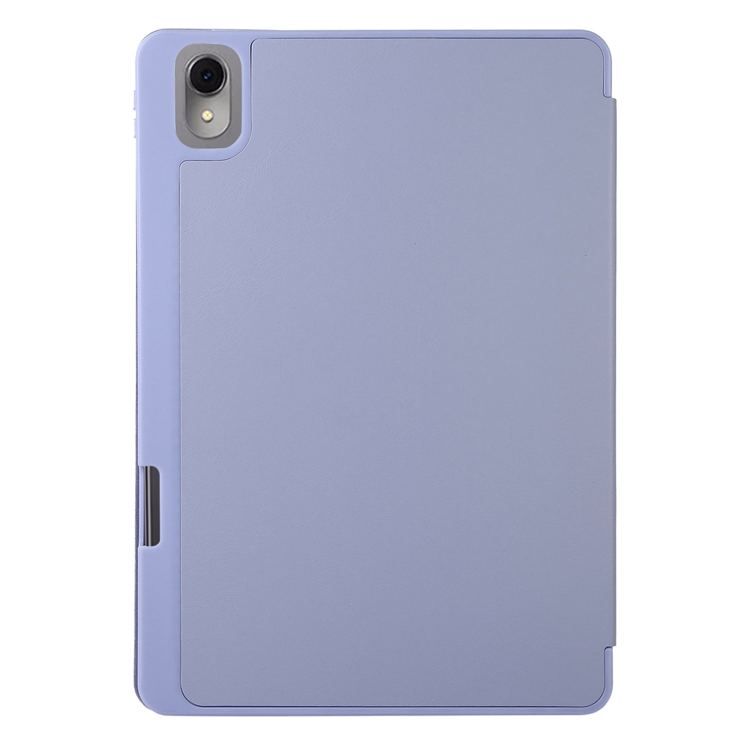 For Huawei MatePad 11 (2023) Solid Color PU Leather Cover Tri-Fold Stand Tablet Case with Pencil Slot