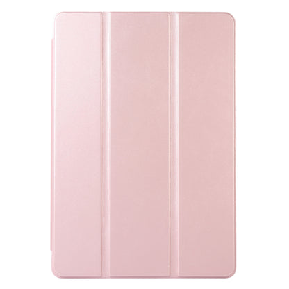 For Huawei MatePad 11 (2023) Solid Color PU Leather Cover Tri-Fold Stand Tablet Case with Pencil Slot