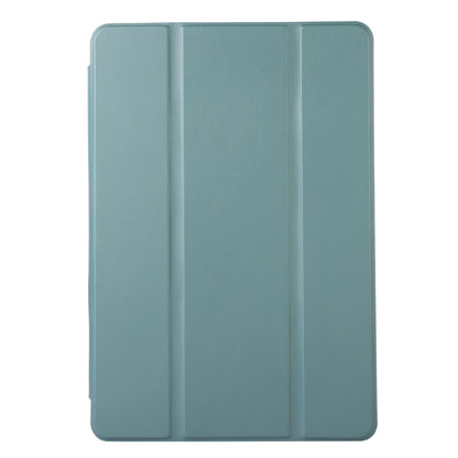 For Huawei MatePad SE 10.4-inch Solid Color PU Leather Tablet Cover Tri-Fold Stand Anti-drop Case with Pencil Slot