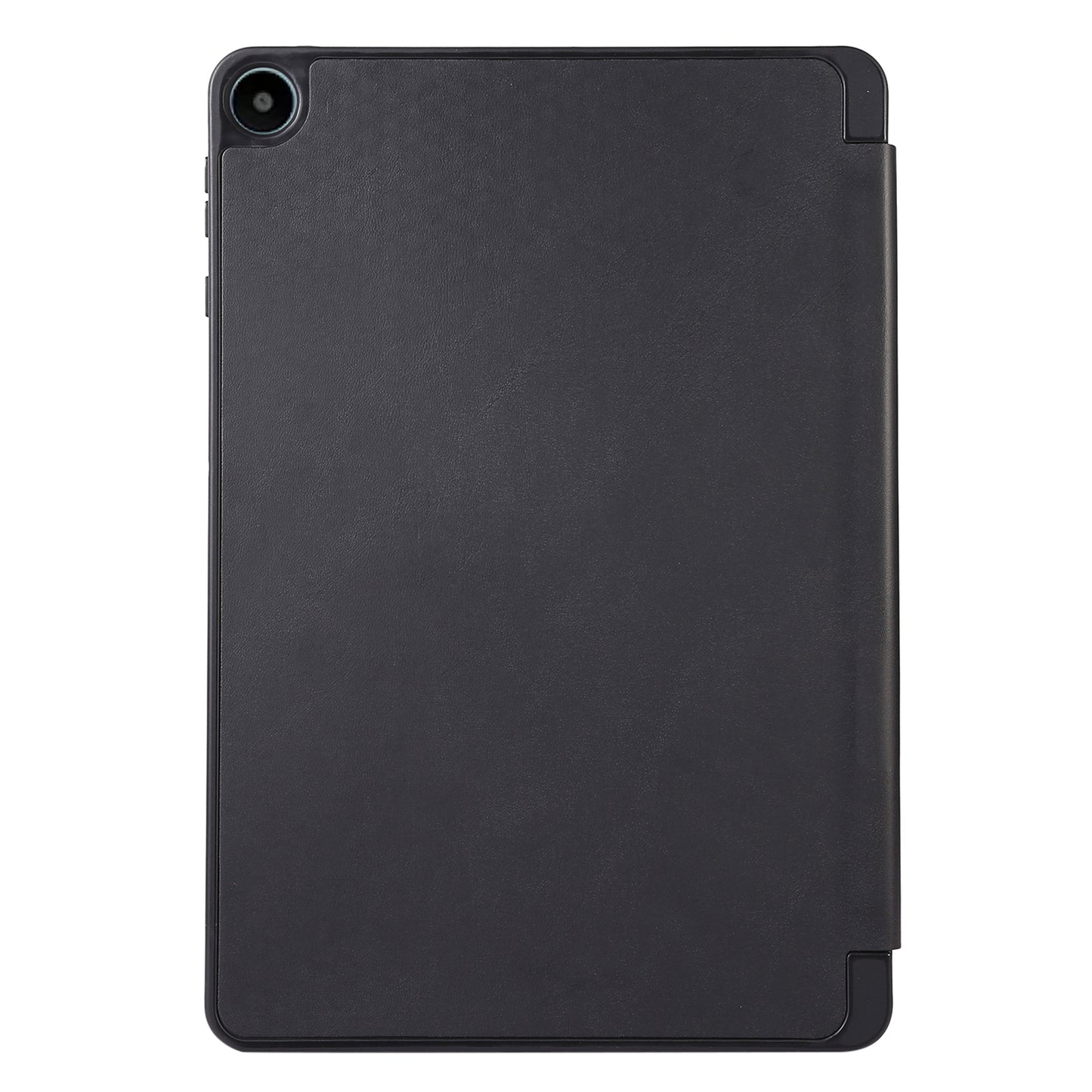 For Huawei MatePad SE 10.4-inch Solid Color PU Leather Tablet Cover Tri-Fold Stand Anti-drop Case with Pencil Slot