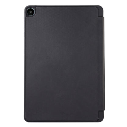 For Huawei MatePad SE 10.4-inch Solid Color PU Leather Tablet Cover Tri-Fold Stand Anti-drop Case with Pencil Slot