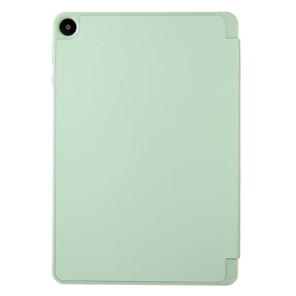 For Huawei MatePad SE 10.4-inch Solid Color PU Leather Tablet Cover Tri-Fold Stand Anti-drop Case with Pencil Slot