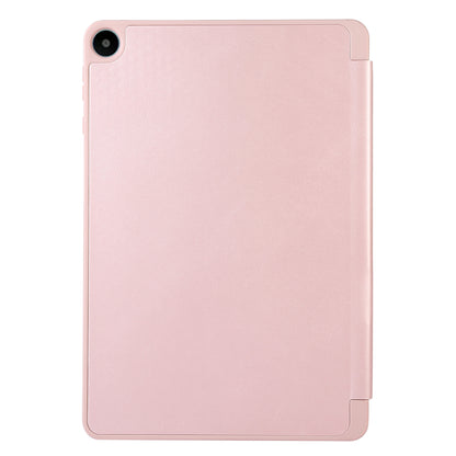 For Huawei MatePad SE 10.4-inch Solid Color PU Leather Tablet Cover Tri-Fold Stand Anti-drop Case with Pencil Slot