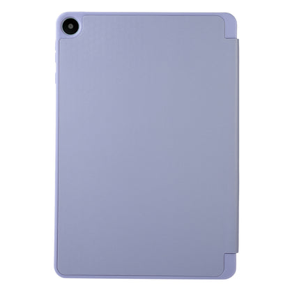For Huawei MatePad SE 10.4-inch Solid Color PU Leather Tablet Cover Tri-Fold Stand Anti-drop Case with Pencil Slot