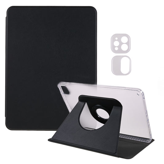 For iPad Pro 11-inch (2018) / (2020) / (2021) / (2022) / Air (2020) / (2022) Tablet Cover Rotating Stand Magnetic Detachable PU Leather Case