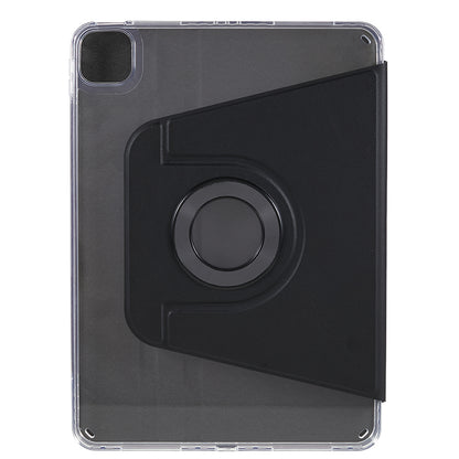 For iPad Pro 11-inch (2018) / (2020) / (2021) / (2022) / Air (2020) / (2022) Tablet Cover Rotating Stand Magnetic Detachable PU Leather Case