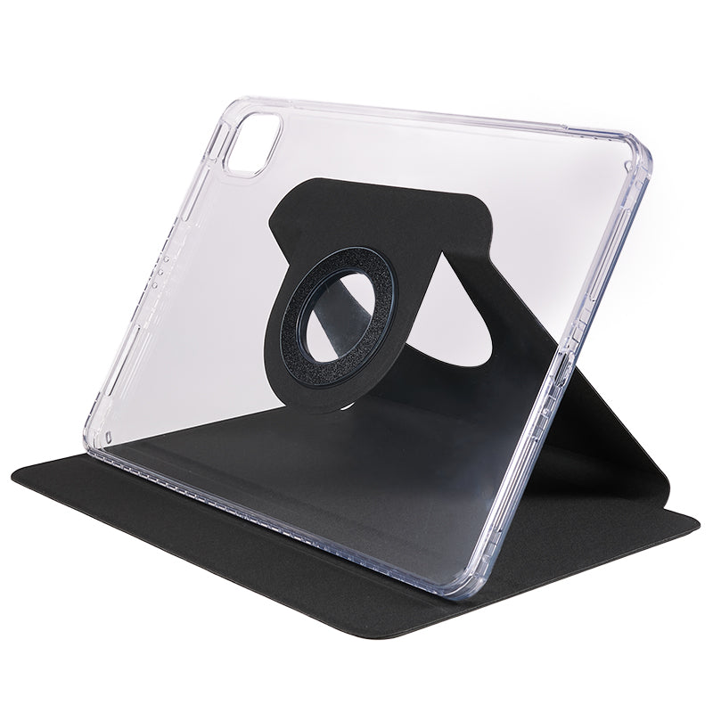 For iPad Pro 11-inch (2018) / (2020) / (2021) / (2022) / Air (2020) / (2022) Tablet Cover Rotating Stand Magnetic Detachable PU Leather Case