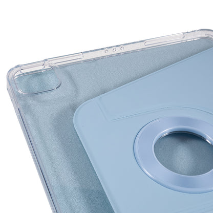 For iPad Pro 11-inch (2018) / (2020) / (2021) / (2022) / Air (2020) / (2022) Tablet Cover Rotating Stand Magnetic Detachable PU Leather Case
