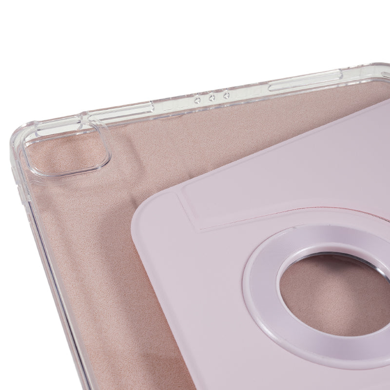 For iPad Pro 11-inch (2018) / (2020) / (2021) / (2022) / Air (2020) / (2022) Tablet Cover Rotating Stand Magnetic Detachable PU Leather Case