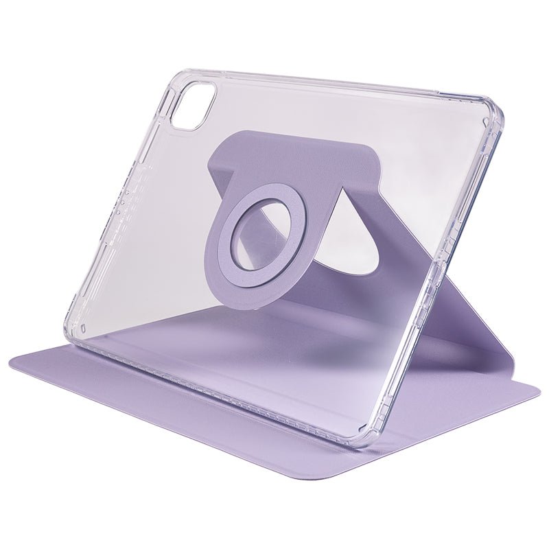 For iPad Pro 11-inch (2018) / (2020) / (2021) / (2022) / Air (2020) / (2022) Tablet Cover Rotating Stand Magnetic Detachable PU Leather Case