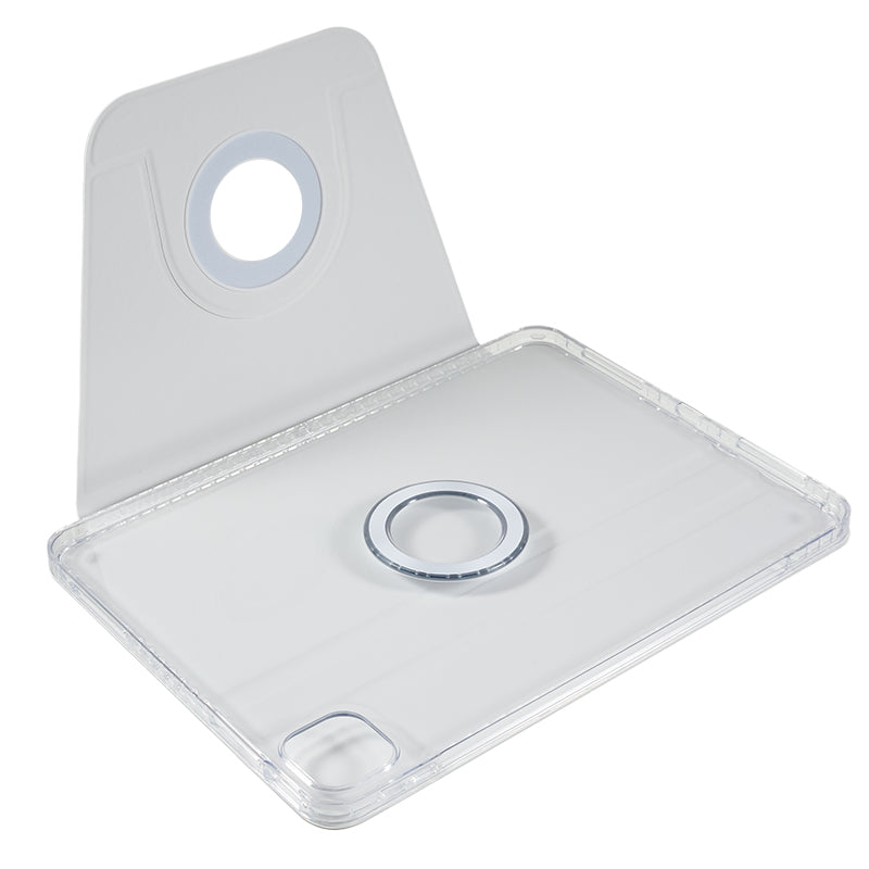 For iPad Pro 11-inch (2018) / (2020) / (2021) / (2022) / Air (2020) / (2022) Tablet Cover Rotating Stand Magnetic Detachable PU Leather Case