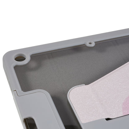 For iPad 10.2 (2019) / (2020) / (2021) PU Leather Pattern Tablet Case Stand Rotating Cover with Detachable Pencil Holder