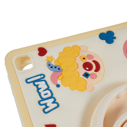 Tablet Case for iPad Air (2013) / Air 2 / iPad 9.7-inch (2017) / (2018) Rotary Kickstand Happy Clown PC+Silicone Cover