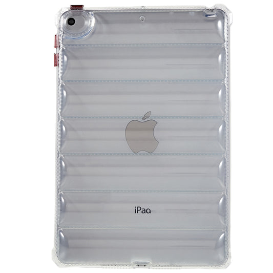 For iPad mini 4 / mini (2019) 7.9 inch Airbag Tablet Case Down Jacket Design Drop-proof Clear TPU Cover