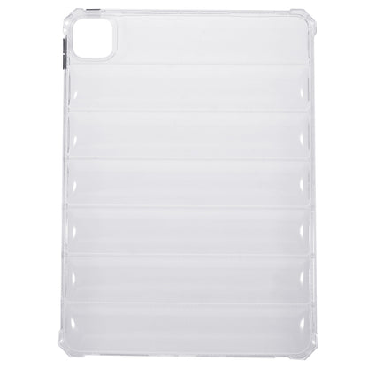 For iPad Pro 11 (2020) / (2021) / (2022) TPU Tablet Case Airbag Down Jacket Design Tablet Clear Cover Protector