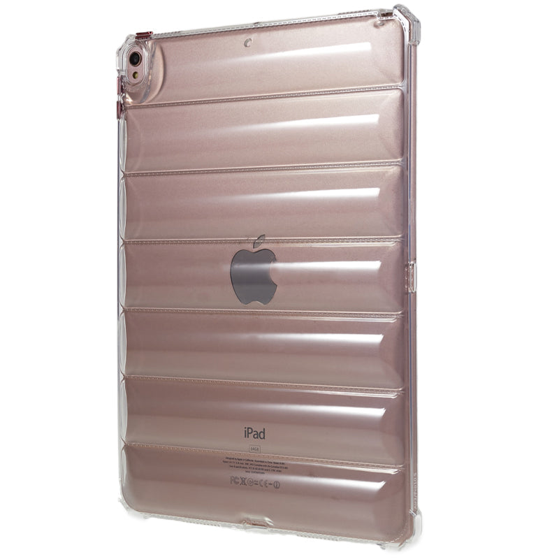 For iPad Air 10.5 inch (2019) / Pro 10.5-inch (2017) Anti-drop Tablet Case Airbag Down Jacket Design Clear TPU Cover