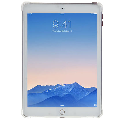 For iPad Air (2013) / Air 2 / iPad 9.7-inch (2017) / (2018) TPU Case Airbag Down Jacket Design Clear Tablet Cover