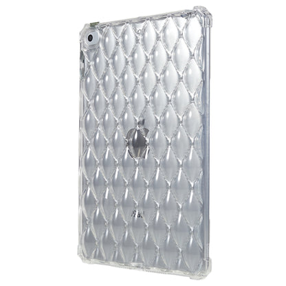 For iPad mini 4 / mini (2019) 7.9 inch Anti-drop Tablet Case Airbag Diamond Texture Clear TPU Cover