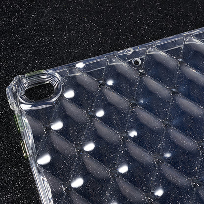 For iPad mini 4 / mini (2019) 7.9 inch Anti-drop Tablet Case Airbag Diamond Texture Clear TPU Cover