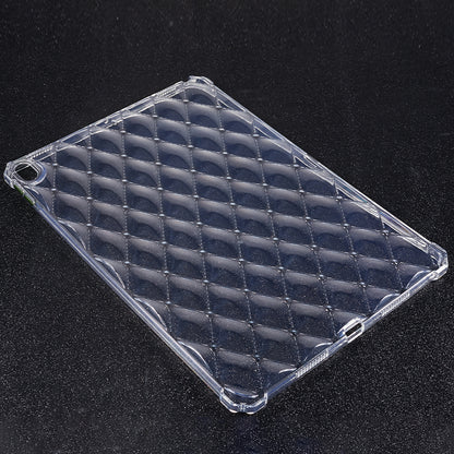 For iPad Air 10.5 inch (2019) / Pro 10.5-inch (2017) Airbag Diamond Texture Tablet Cover TPU Clear Drop-proof Case