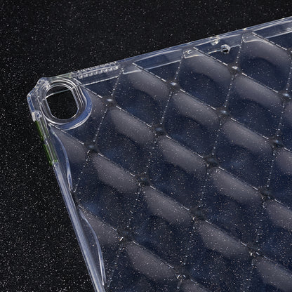 For iPad Air 10.5 inch (2019) / Pro 10.5-inch (2017) Airbag Diamond Texture Tablet Cover TPU Clear Drop-proof Case