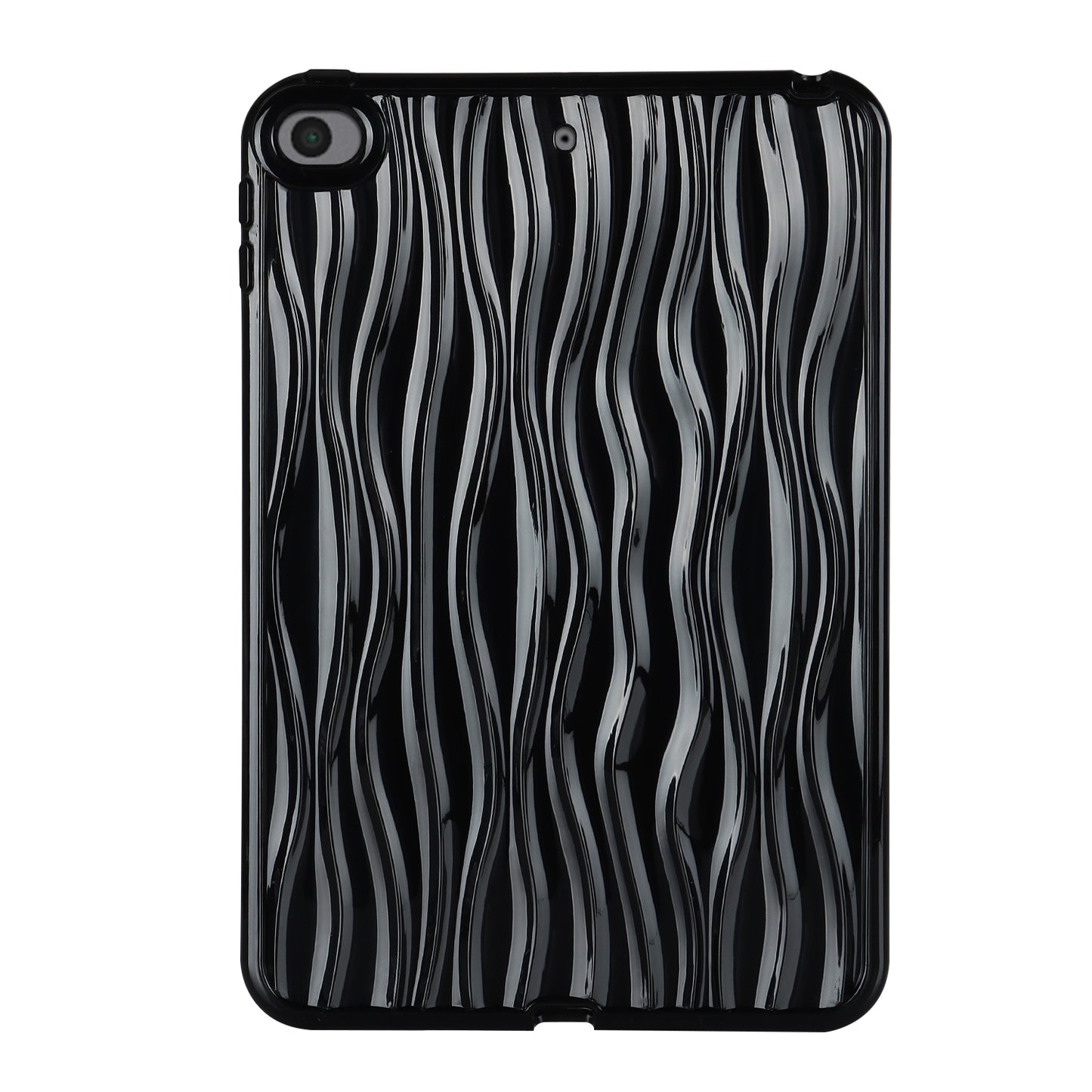 For iPad mini (2019) 7.9 inch / mini 4 Anti-drop Tablet Case Soft TPU Wave Texture Tablet Cover