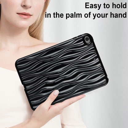 For iPad mini (2019) 7.9 inch / mini 4 Anti-drop Tablet Case Soft TPU Wave Texture Tablet Cover