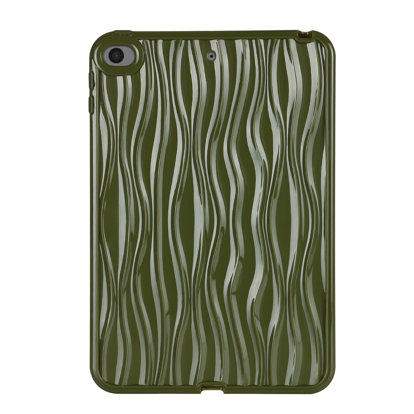 For iPad mini (2019) 7.9 inch / mini 4 Anti-drop Tablet Case Soft TPU Wave Texture Tablet Cover