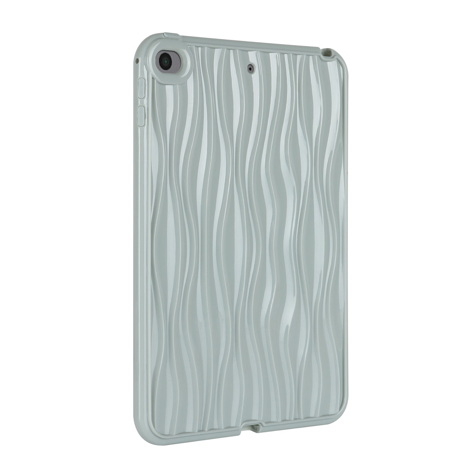 For iPad mini (2019) 7.9 inch / mini 4 Anti-drop Tablet Case Soft TPU Wave Texture Tablet Cover