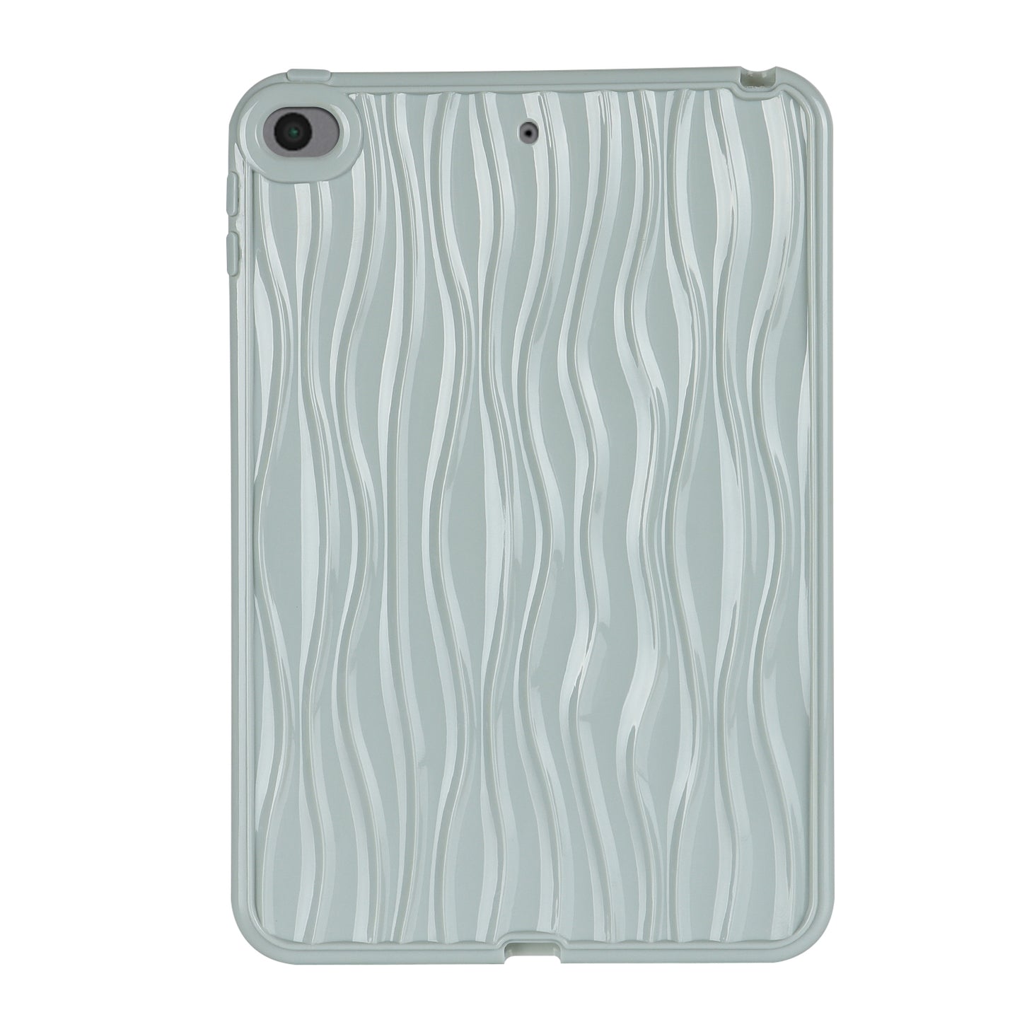 For iPad mini (2019) 7.9 inch / mini 4 Anti-drop Tablet Case Soft TPU Wave Texture Tablet Cover
