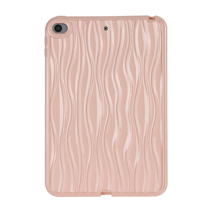 For iPad mini (2019) 7.9 inch / mini 4 Anti-drop Tablet Case Soft TPU Wave Texture Tablet Cover