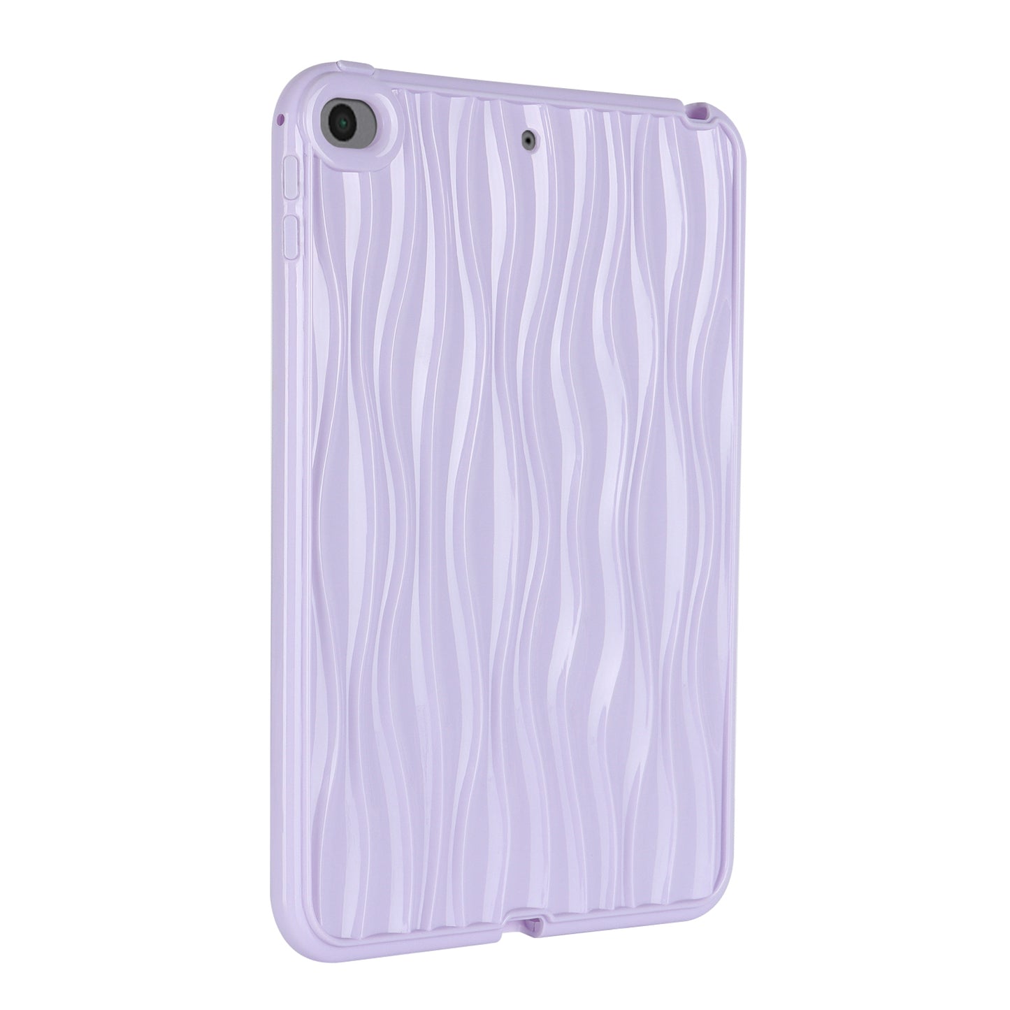 For iPad mini (2019) 7.9 inch / mini 4 Anti-drop Tablet Case Soft TPU Wave Texture Tablet Cover
