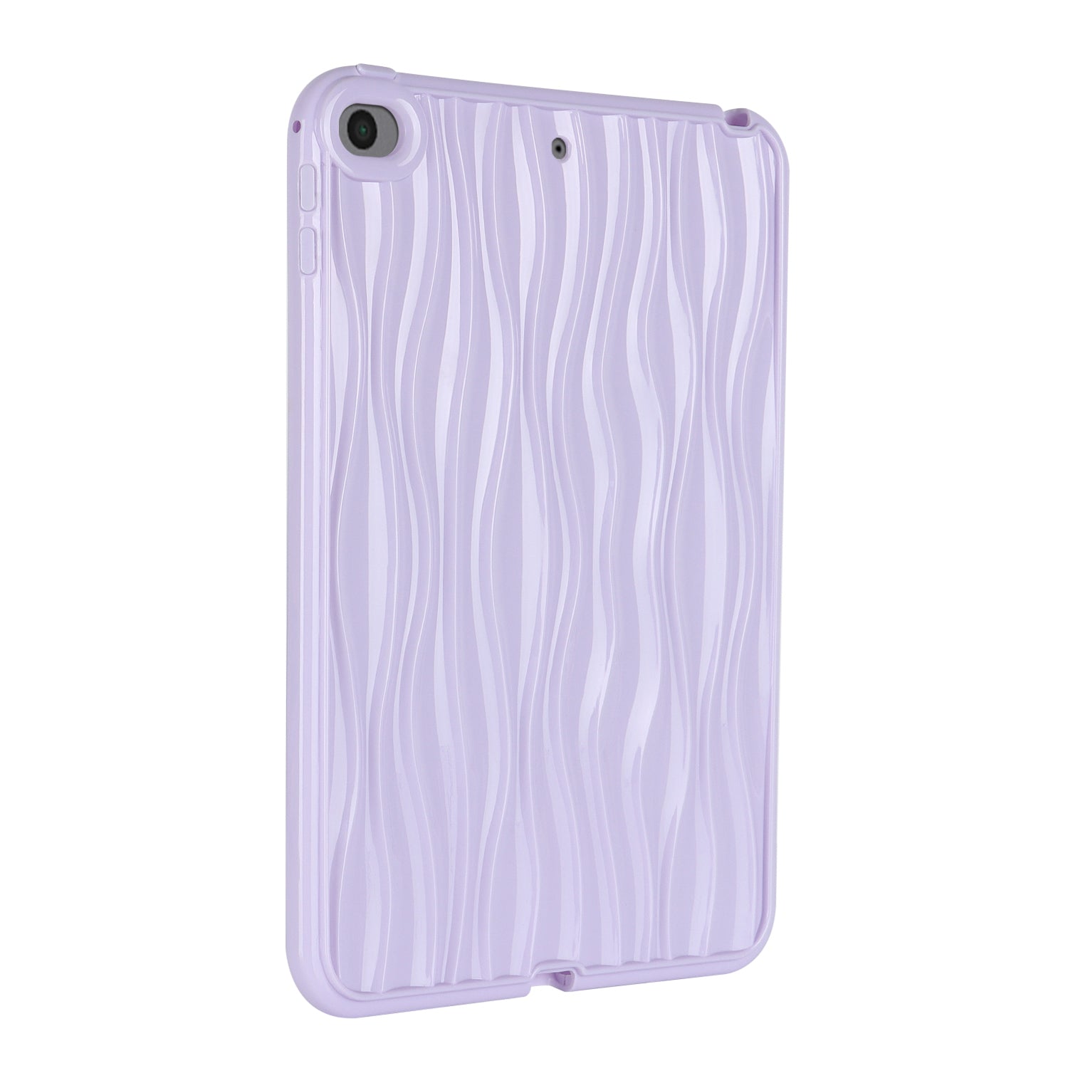 For iPad mini (2019) 7.9 inch / mini 4 Anti-drop Tablet Case Soft TPU Wave Texture Tablet Cover
