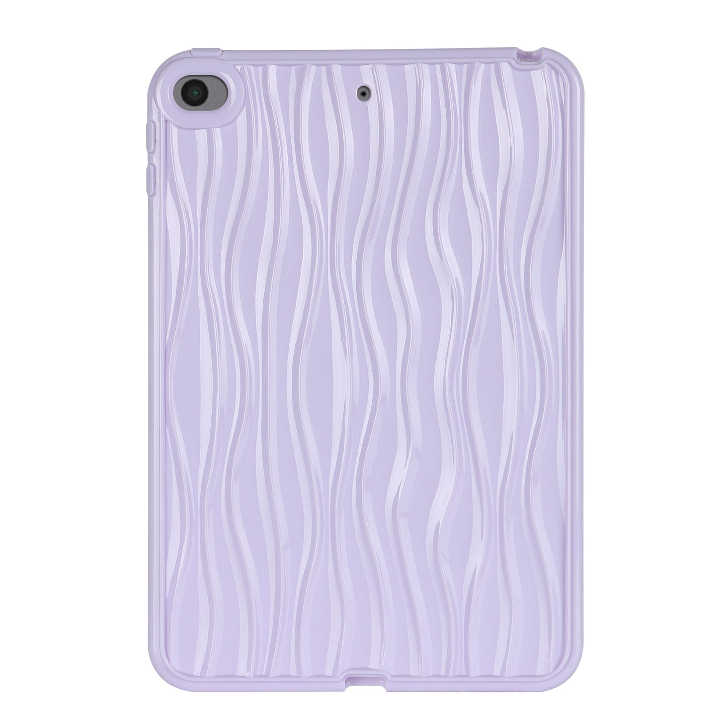 For iPad mini (2019) 7.9 inch / mini 4 Anti-drop Tablet Case Soft TPU Wave Texture Tablet Cover