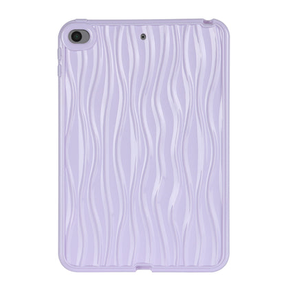 For iPad mini (2019) 7.9 inch / mini 4 Anti-drop Tablet Case Soft TPU Wave Texture Tablet Cover