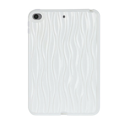 For iPad mini (2019) 7.9 inch / mini 4 Anti-drop Tablet Case Soft TPU Wave Texture Tablet Cover