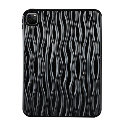For iPad Pro 11 (2020) / (2021) / (2022) Soft TPU Tablet Case Wave Texture Anti-scratch Tablet Cover