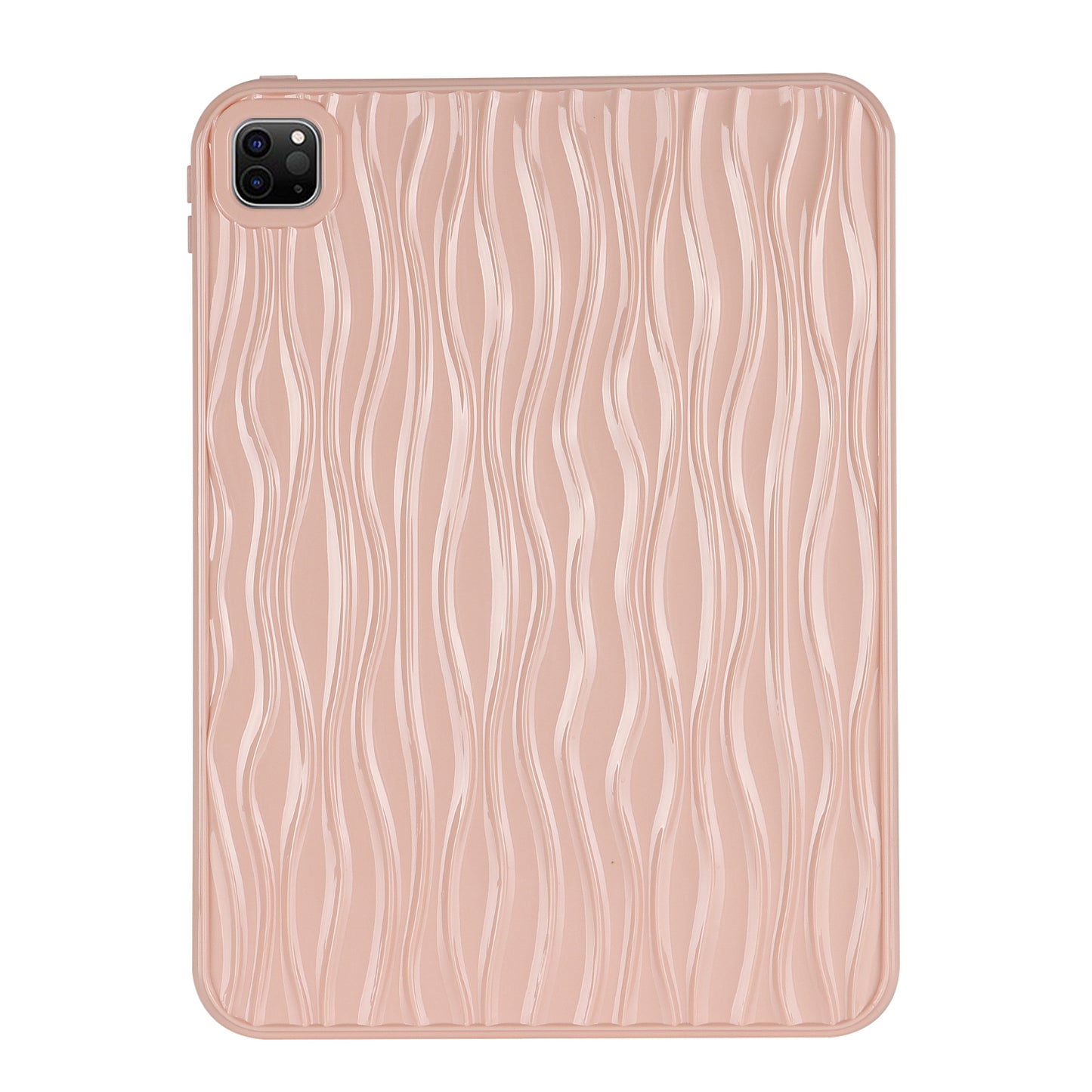 For iPad Pro 11 (2020) / (2021) / (2022) Soft TPU Tablet Case Wave Texture Anti-scratch Tablet Cover
