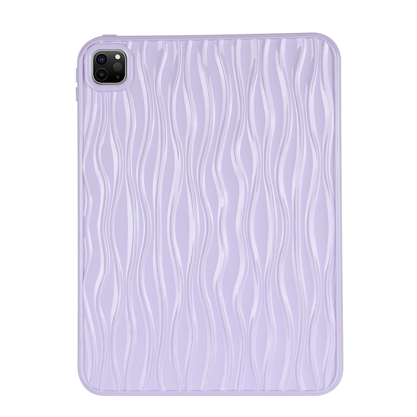For iPad Pro 11 (2020) / (2021) / (2022) Soft TPU Tablet Case Wave Texture Anti-scratch Tablet Cover