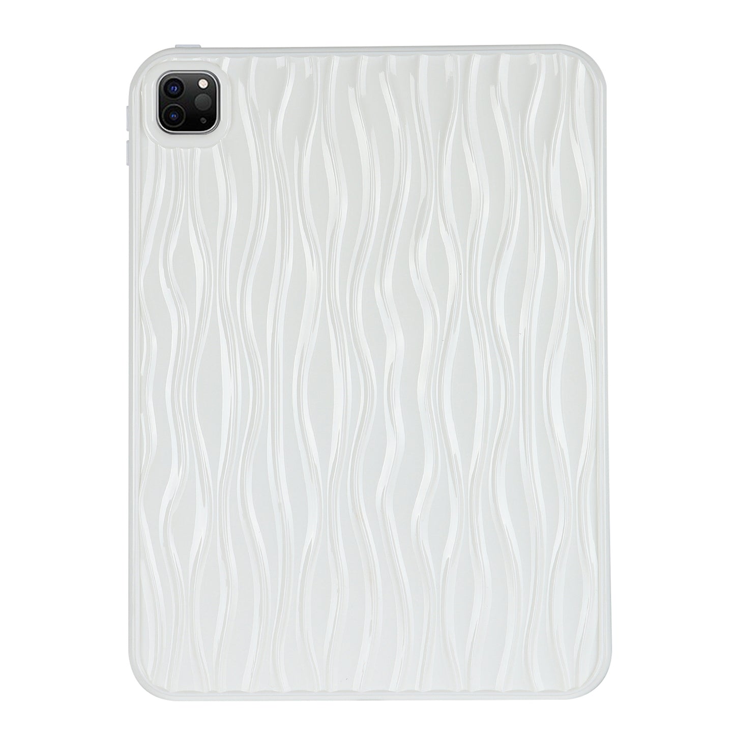 For iPad Pro 11 (2020) / (2021) / (2022) Soft TPU Tablet Case Wave Texture Anti-scratch Tablet Cover