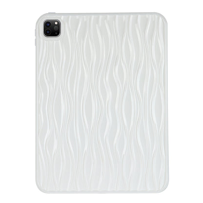 For iPad Pro 11 (2020) / (2021) / (2022) Soft TPU Tablet Case Wave Texture Anti-scratch Tablet Cover