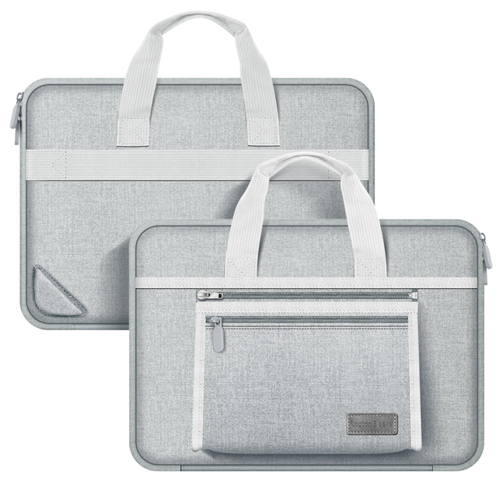 13-14 inch Laptop Handbag Waterproof Oxford Cloth Notebook PC Protective Sleeve with Small Detachable Bag