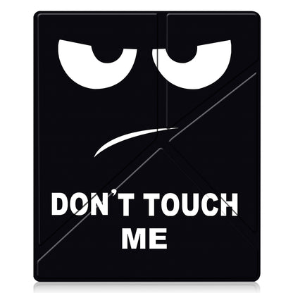 For Kobo Elipsa 2E Origami Stand Case PU Leather Pattern Printing Ebook Reader Cover with Auto Wake / Sleep