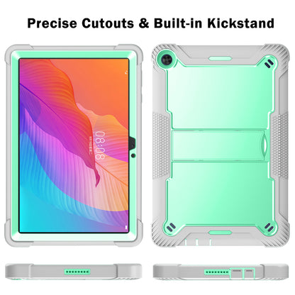 For Huawei MatePad T 10S 10.1 inch / T 10 9.7 inch Shockproof Tablet Shell Kickstand Silicone + PC Dustproof Cover Case