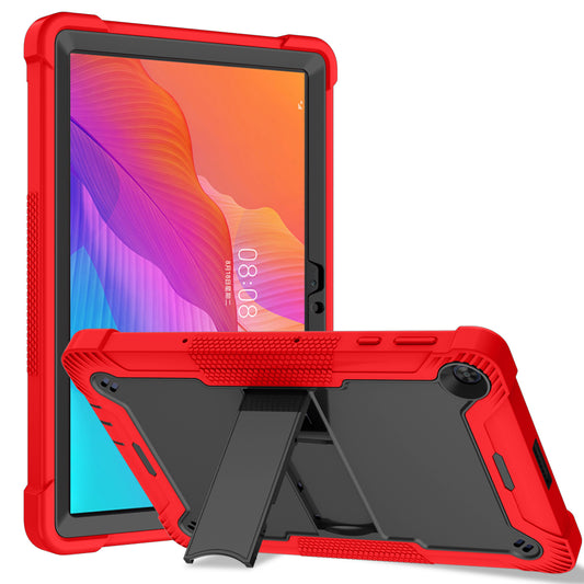 For Huawei MatePad T 10S 10.1 inch / T 10 9.7 inch Shockproof Tablet Shell Kickstand Silicone + PC Dustproof Cover Case