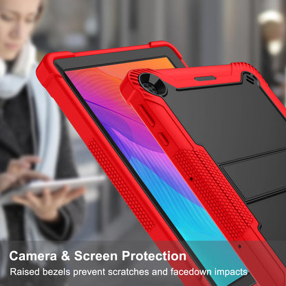 For Huawei MatePad T 10S 10.1 inch / T 10 9.7 inch Shockproof Tablet Shell Kickstand Silicone + PC Dustproof Cover Case
